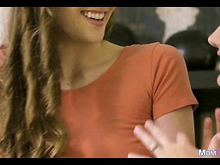 Mature Babe teases her young pussy