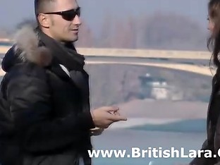 British mature lady picks up guy for sex on street