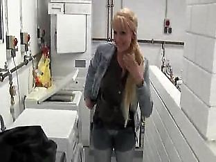 Locked Bathroom Jeans Peeing